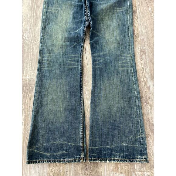 !IT Jeans Flared Mid Rise Distressed Women’s Junior’s Size 9/10 - Picture 2 of 7